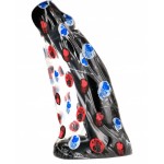 ALL BLACK - REAALNE MUST FISTING DILDO 29 CM